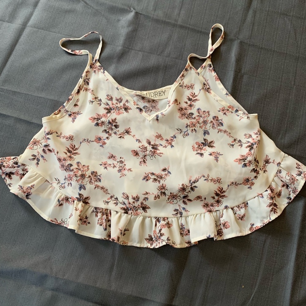 Audrey 3+1 crop top